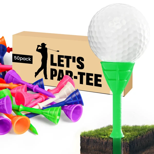 Unbreakable Plastic Golf Tees
